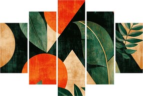 Kép - Geometrikus természeti minták II. (150x105 cm)