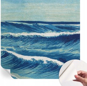 Öntapadós Dekoratív Fotótapéta Hálószobába Tengeri hullámok 250x250 cm