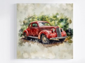 Poszter Autó Oldtimer Műemlék Retro Vintage 80x80