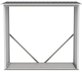G21 WOH 136 - 182 x 75 cm tüzifa tároló, antracit