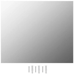 keret nélküli üveg tükör 80 x 60 cm