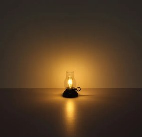 Globo 58016A - LED töltős asztali lámpa PETRO 1W/3,7V 1200 mAh antracit