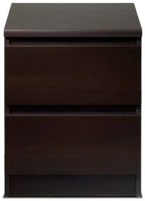 Simplicity II éjjeliszekrény, sötét barna