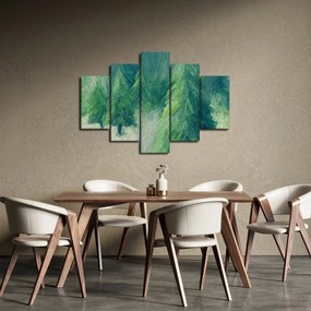 Kép - Festett tűlevelűek (150x105 cm)