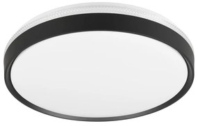 Fekete-fehér LED mennyezeti lámpa ø 47 cm Spacy – Trio