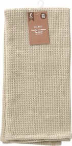 Pamut ostya törlőkendő bézs konyhai törlőkendő Waffle