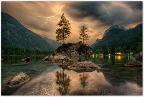 Poszterek 120x80 Hegyi szépség Tájkép