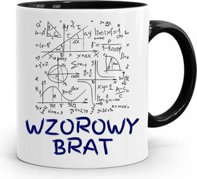 Fekete Bögre Testvérnek Testvér Mintás Testvér nyomott mintával