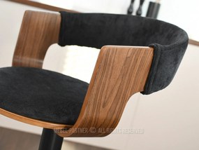 Szék Hoch (sötét dió + fekete). 1110589