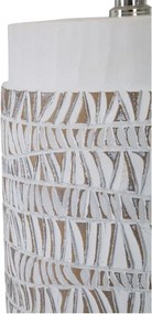 Bézs asztali lámpa textil búrával (magasság 60,5 cm) Nairobi – Mauro Ferretti