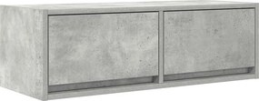 vidaXL betonszürke szerelt fa TV-szekrény 80x31x25,5 cm