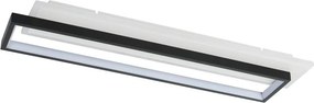 Brilagi - LED dimmelhető mennyezeti lámpatest OUTLINE LED/66W/230V 15x60 cm fehér/fekete + távirányító