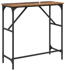 Konzolasztal Régi fa 75 x 32 x 75 cm Faanyag