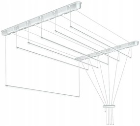 Erga Erga, mennyezeti akasztó ruhaszárításhoz 7x120 cm, fehér, ERG-SEP-10SUSSUF1207P