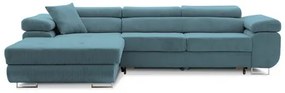 Szétnyitható sarok kanapé RIGATTO VI PRO 1 Bal Kék
