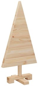 Karácsonyfák állvánnyal Természetes 60 cm Tömör fenyőfa