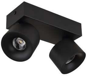 Globo 56961-2B - LED Spotlámpa RAE 2xLED/6W/230V fekete