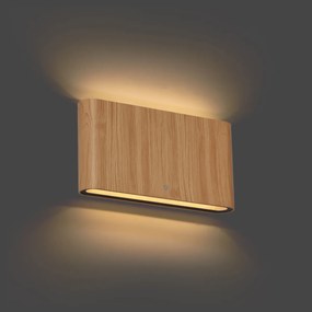 Skandináv kültéri fali lámpa famintás 17,5 cm LED-del IP65 - Batt