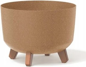 Naturo lábas virágtartó Gracia Eco Wood DGRL240W-4665W