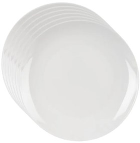 Orion MONA gyerek lapos porcelán tányér, átmérő 21 cm, 6 db