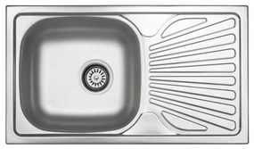 Deante ZEL_0113 - Mosogató LEGATO 43,5x76 cm szatén