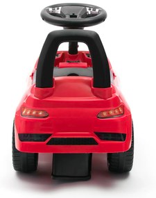 Zenélő bébitaxi Baby Mix RACER piros