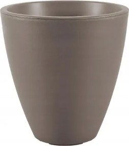 Műanyag kaspó 30 l Parkside, Ø 39 x 40,5 cm, barna