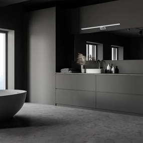 LED Fürdőszobai tükörvilágítás SHINE LED/15W/230V 80 cm IP44 fényes króm