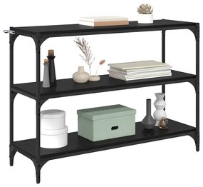 Könyvespolc Musta tammi 100 x 33 x 71 cm Faanyag