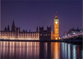 Londoni kép (üvegen) (70x50 cm)