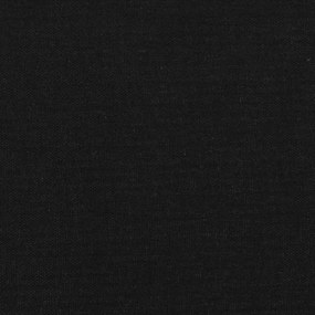 fekete szövet fejtámla 90x5x118/128 cm