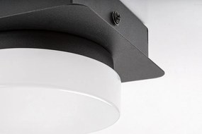 RÁBALUX 75001 ATTICHUS Matt Fekete Színű Fürdőszobai Mennyezeti Lámpa LED 5W IP44