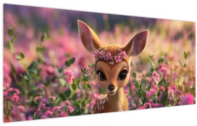 Kép - Aranyos őzike (120x50 cm)