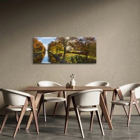 Vízi csatorna képe (120x50 cm)