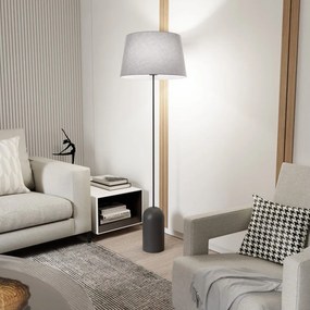 Emibig modern állólámpa pearl fekete szürke emi1420/lp1