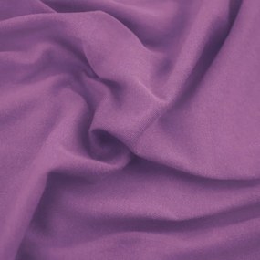 Lila gumis jersey lepedő 220x200 cm Amber – Restilo