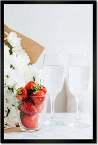 Poszterek keretben 40x60 Étel a szenvedélyem