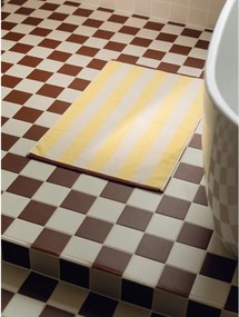 Sárga textil fürdőszobai kilépő 50x80 cm Gobo – noo.ma