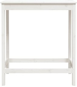Fehér tömör fenyőfa bárasztal 100 x 50 x 110 cm