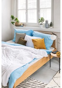 Azúrkék kétszemélyes pamut ágynemű, 200 x 220 cm - Bonami Selection