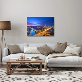 Kép - Kék ég Berlin felett (üvegen) (70x50 cm)