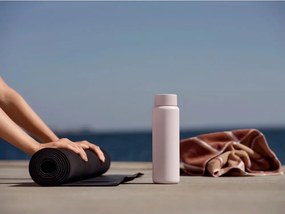 Világos rózsaszín rozsdamentes acél termobögre 650 ml Singles – Zone