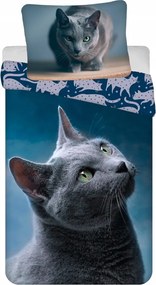 Cicás Dark ágyneműhuzat 140×200 cm, 70×90 cm