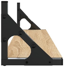 2 db sonoma tölgy fali polc 60 x 15 x 15,5 cm