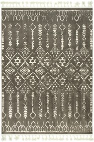 80x150 cm Puha Szőnyeg Rombusz Cikk-cakk Nappali