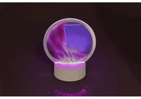 LED mozgó homokkép - kék