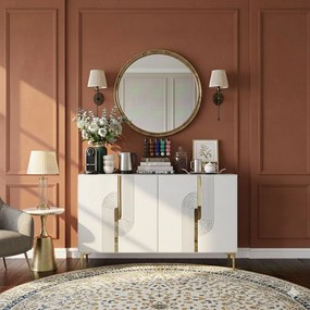 Meyra 120 - White, Gold