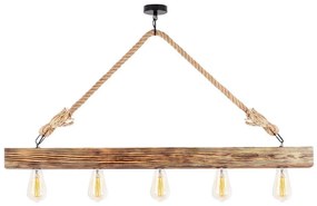 Csillár zsinóron EREBOS 5xE27/100W/230V