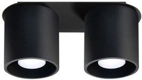 Sollux Lighting Orbis mennyezeti lámpa 2x40 W fekete SL.0054