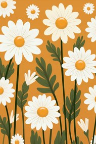 Poszter 30x45cm Napsütötte kert